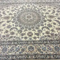 یک تخته فرش دستباف ۹ متری نایین مناسب جهیزیه