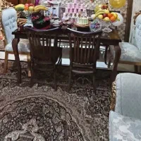 میز ناهار خوری 6 نفره چوبی