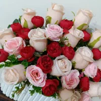 دو عدد سبدگل نوکادویی اسلامشهر|گل مصنوعی|تهران, استاد معین|دیوار