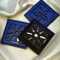 آیینه چرمی جیبی زنانه