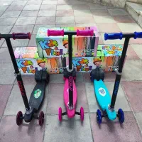اسکوتر میکرو چهار چرخ ژله ای تحمل 60کیلو با ضمانت
