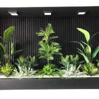 چیدمان گیاهان فلاور باکس سرخس گل ارایی