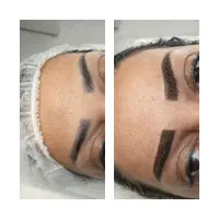 میکروبلیدینگ تغییررنگ ابروی تیره به روشن ۴۵۰|خدمات آرایشگری و زیبایی|رشت, باهنر|دیوار