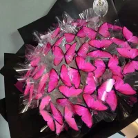 تخفیف ویژه دسته گل و باکس های روبانی و پروانه ای|گل مصنوعی|تبریز, |دیوار