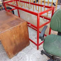 میز کار ویترین مغازه صندلی وتابلو