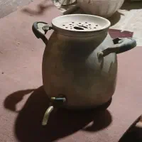 کتری ، سینی ، چراغ توری