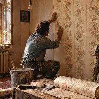نصاب کاغذ دیواری حرفه‌ای بیش از ۲۵ سال تجربه