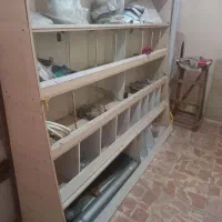 2 عدد قفسه ام دی اف|کتابخانه، شلف، قفسه‌های دیواری|رشت, نظری|دیوار