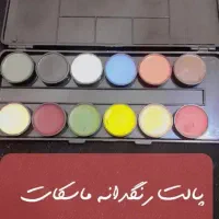 پالت رنگدانه حرفه ای ماسکات