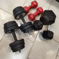 تعدادی دمبل