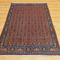 قالیچه دستباف بیجار زمینه روناسی|فرش|تهران, اکباتان|دیوار