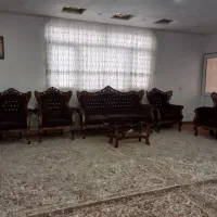 مبل استیل9نفره چوب راش سلطنتی|مبلمان خانگی و میز عسلی|قرچک, مهدیه|دیوار