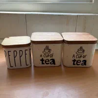 ست جای چای و شکرو ادویه جات