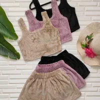 ست نیم تنه شورتک تدی نو