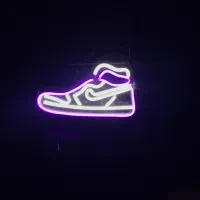 نئون دیواری طرح نایک جردن