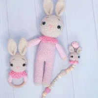 ست جغجغه وبند پستانک|اسباب و اثاث بچه|شیراز, رکن‌آباد|دیوار