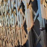 درب. آکاردئونی.آکاردیونی.حفاظ .نرده درب