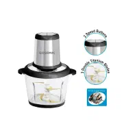 خردکن و غذاساز ۲کاسه پاناسونیک سیلورکرست و گاسونیک|خردکن، آسیاب، غذاساز|گرگان, |دیوار