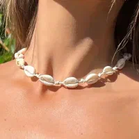 دسبند و گردنبد صدفی و ستاره دریایی|زیورآلات و اکسسوری|میانه, |دیوار