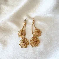 گوشواره طلایی وارداتی اروپایی