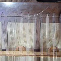 ساز قانون|سازهای سنتی|اصفهان, ملاصدرا|دیوار