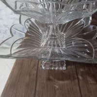 دوعدد ظرف جا میوه ای پایه دار