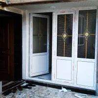 تولید درب و پنجره شیشه توری پلیسه