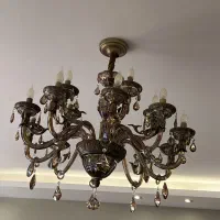 یک جفت لوستر خارجی ۱۵ و ۸ شاخه|لوستر و چراغ آویز|تهران, شهر زیبا|دیوار