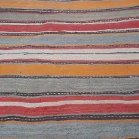 گلیم سنتی دست بافت عتیقه|گلیم، جاجیم، گبه|تبریز, |دیوار