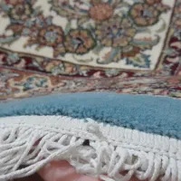 یک جفت فرش ۹ متری ۷۰۰شانه فیروزه ای|فرش|مشهد, شهرآرا|دیوار
