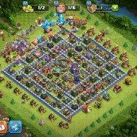 دو اکانت کلش ( تالار ۱۵ و ۱۳)