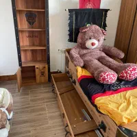 ست کامل تخت واکینگ یا کشتی یا قایق در حد نو|تخت و سرویس خواب|اسدآباد, |دیوار