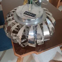 لوستر همراه با کنترل که از کنترل استفاده نشده|لوستر و چراغ آویز|تهران, آبشار تهران (دریاچه)|دیوار