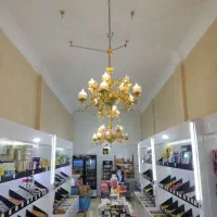 لوستر سلطنتی دو طبقه نصف قیمت کارخانه|لوستر و چراغ آویز|زابل, |دیوار