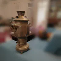 سماور نفتی قدیمی|کلکسیون اشیاء عتیقه|محمدیه-قزوین, |دیوار