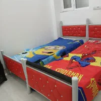 فروش فوری تخت تک نفره به همراه تشک|تخت و صندلی بچه|میبد, |دیوار