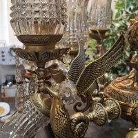 لوستر برنج مناسب فضاهای بزرگ|لوستر و چراغ آویز|تهران, قناتکوثر|دیوار