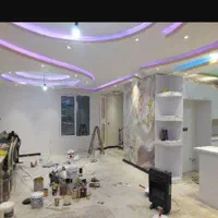 نقاشی ساختمان،نقاشی ،رنگ کاری|خدمات پیشه و مهارت|آبیک, |دیوار