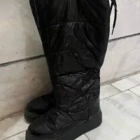 بوت ساق بلند کاپشنی سایز ۳۷