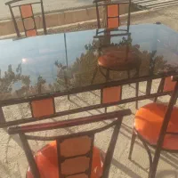 میز غذا خوری شش نفره