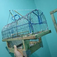 تعدادی قفس چوبی تله|لوازم جانبی حیوانات|رباط‌کریم, رباط‌کریم|دیوار