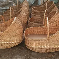 فروش انواع سبد بچه و استوانه حصیری با قیمت ارزان