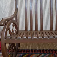 صندلی چوبی سفارشی ساخت|مبلمان خانگی و میز عسلی|اصفهان, خانه اصفهان|دیوار