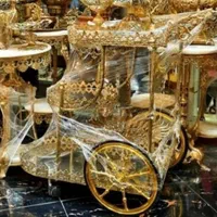 میز بار برنزی