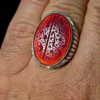 عقیق سرخ خراسان خطی|جواهرات|قم, علی آباد|دیوار