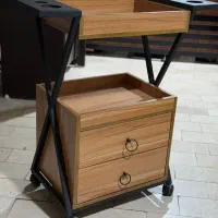 ترولی جا سشواردار چوبی پله ای و ایکسی|آرایشگاه و سالن‌های زیبایی|همدان, |دیوار