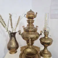 سرویس سماور برنج کامل