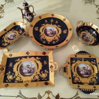 ظروف پذیرایی لاجوردی