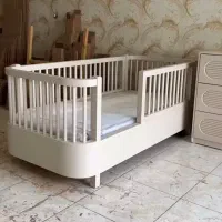 سیسمونی نوزاد نوجوان گندم شیک و کلاسیک|تخت و صندلی بچه|تهران, صاحب الزمان|دیوار