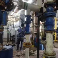 موتورخانه مرکزی، پمپ و منبع آب، استخر، تابلو برق